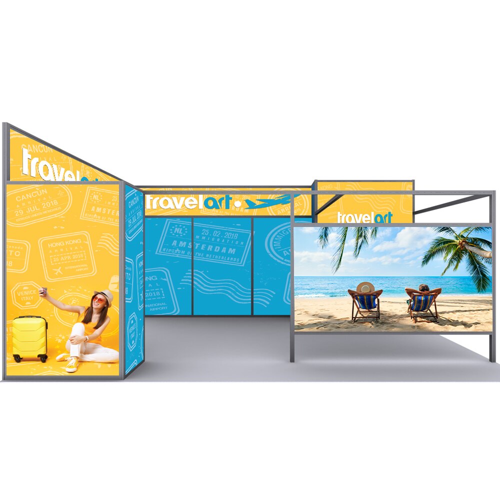 Cabo Booth F — Graphic Package